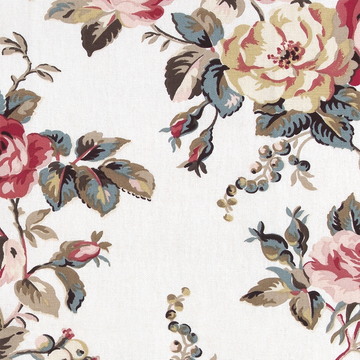 Product photograph of Cath Kidston Garden Rose Multi Curtain from Choice Furniture Superstore.